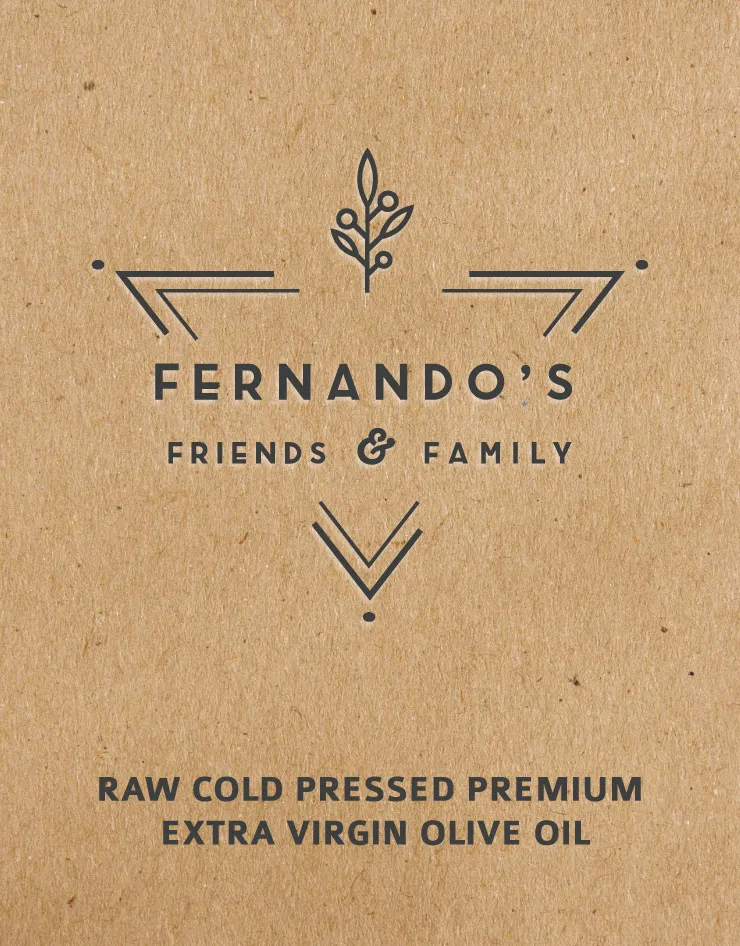 Brand Identity and UX/UI for Fernando's Friends & Family